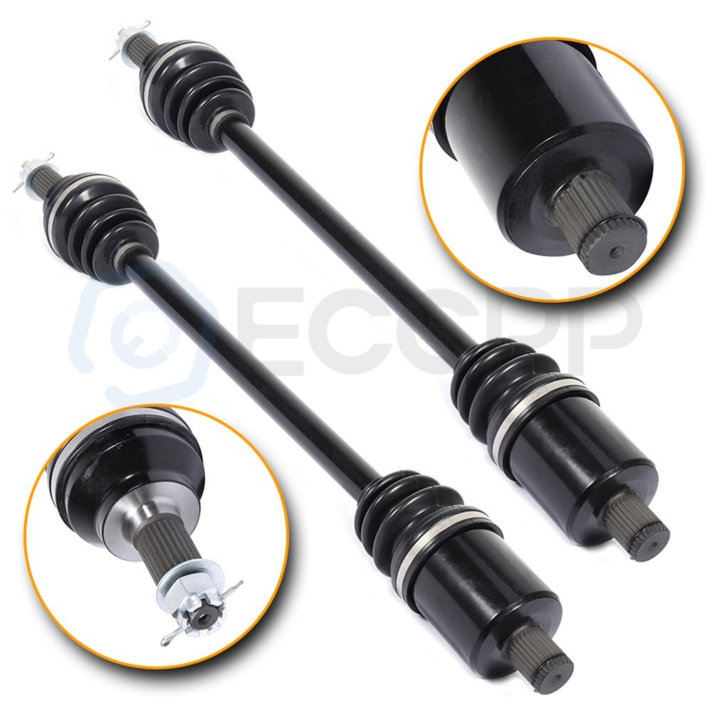 For 2015-18 RZR XP Turbo EPS Pair Rear driver Passenger Side CV Axle Drive Shaft 6B93BC-57