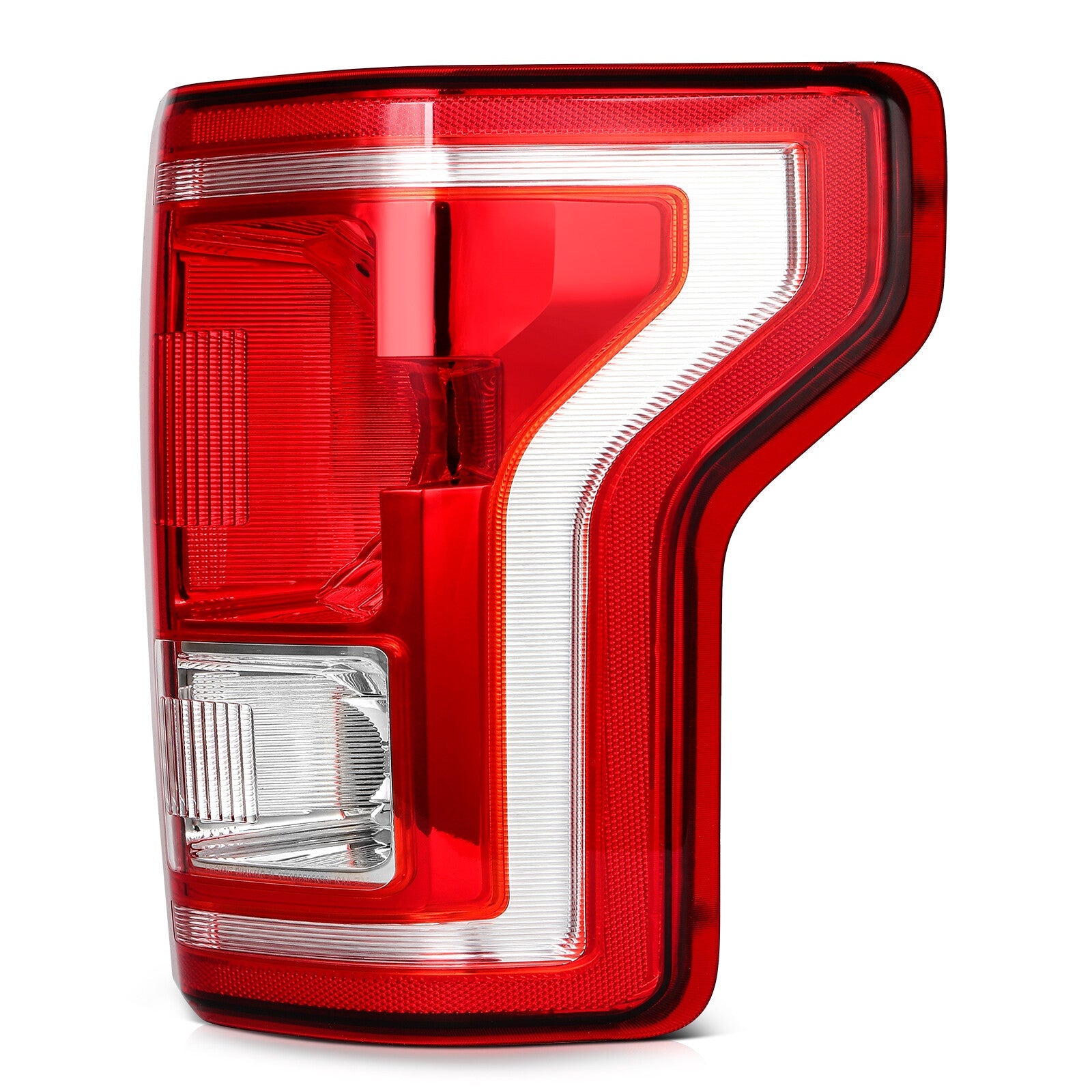 For 2017-2015 Ford F-150 Passenger Side Tail Light Assembly Red Brake Lamps 6B93BC-57