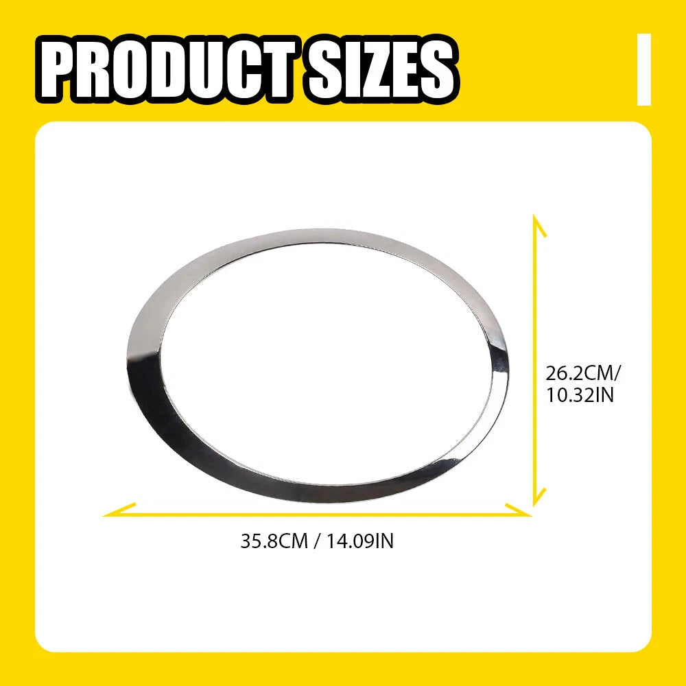 For Mini Cooper R55 R56 2007-2015 R&L Chrome Headlight Trim Ring Bezel Cover EA 6B93BC-57
