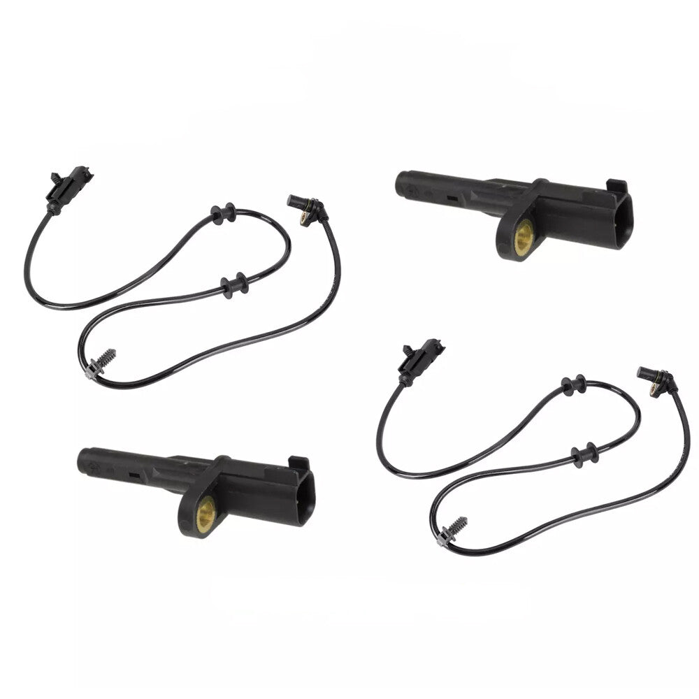 Set 4 ABS wheel speed sensor Front Rear Left Right For ASPEN 07-09 DURANGO 06-09
