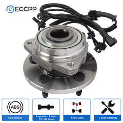 1Pc Front Left Wheel Hub Bearing Assembly For Jeep Liberty 2002-2006 2007 w/ ABS 6B93BC-57