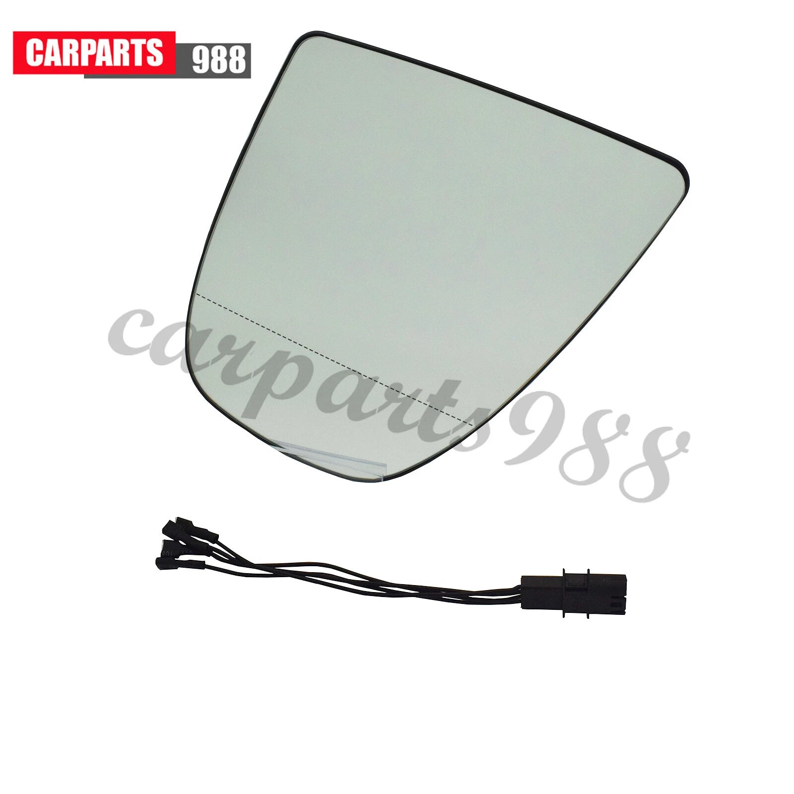Right Side Rearview Mirror Glass Heated For 2007-14 BMW E70 E71 E72 51167174982 6B93BC-57