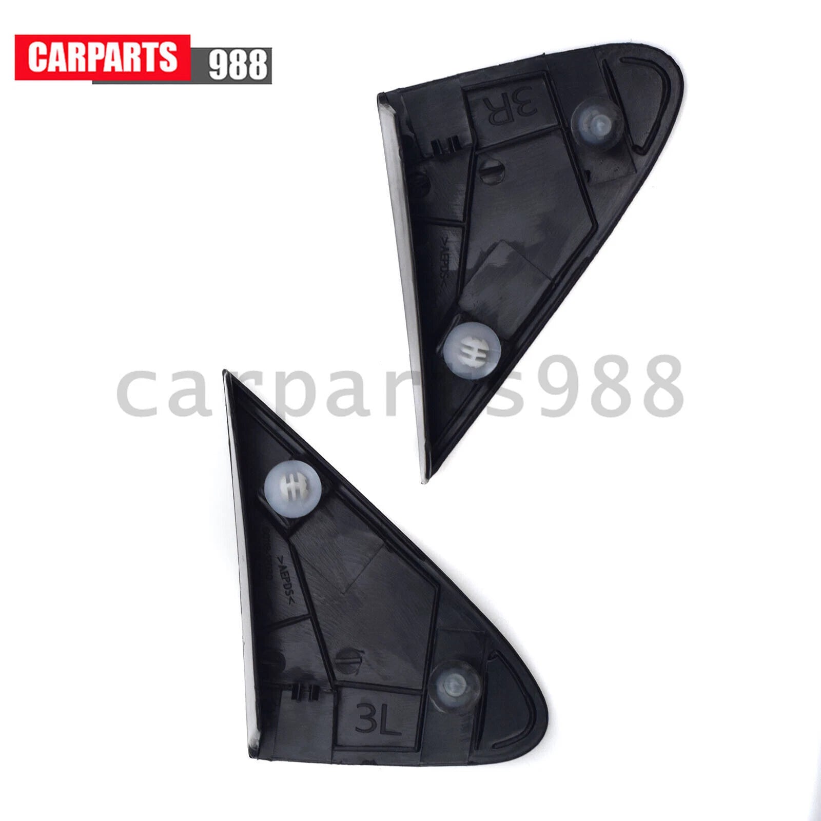 Left Right Side View Mirror Corner Cover For Toyota Corolla 2008-13 60117-12010 6B93BC-57