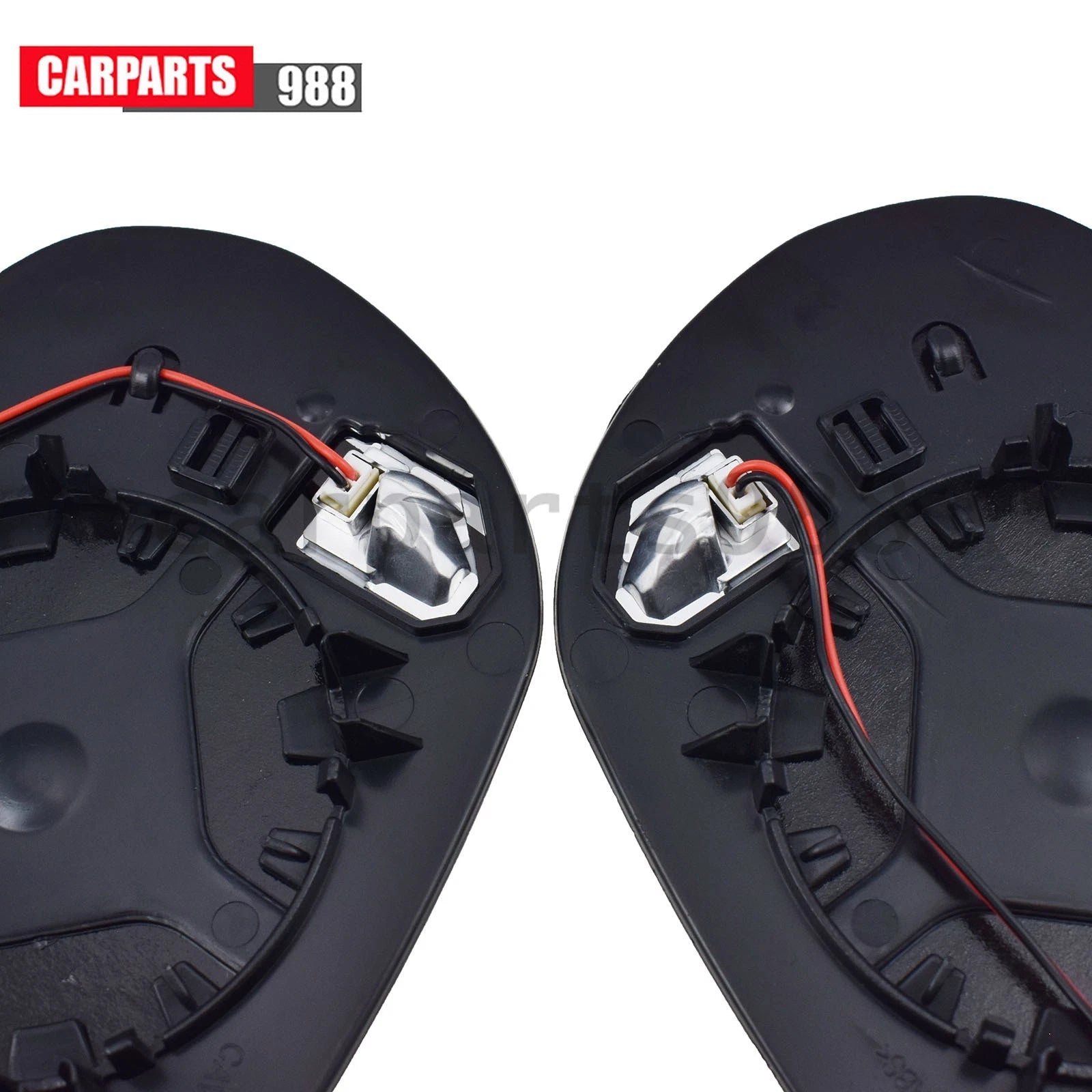 Left Right Mirror Glass Heated & Blind Spot For 2014-22 Jeep Cherokee 68228919AA 6B93BC-57