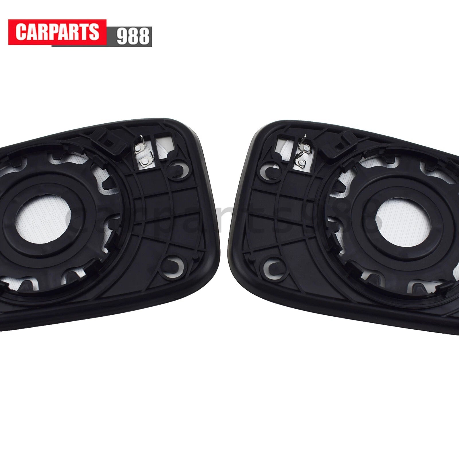 Left Right Mirror Glass Heated With Backing Plate For 2011-2014 Hyundai Sonata 6B93BC-57