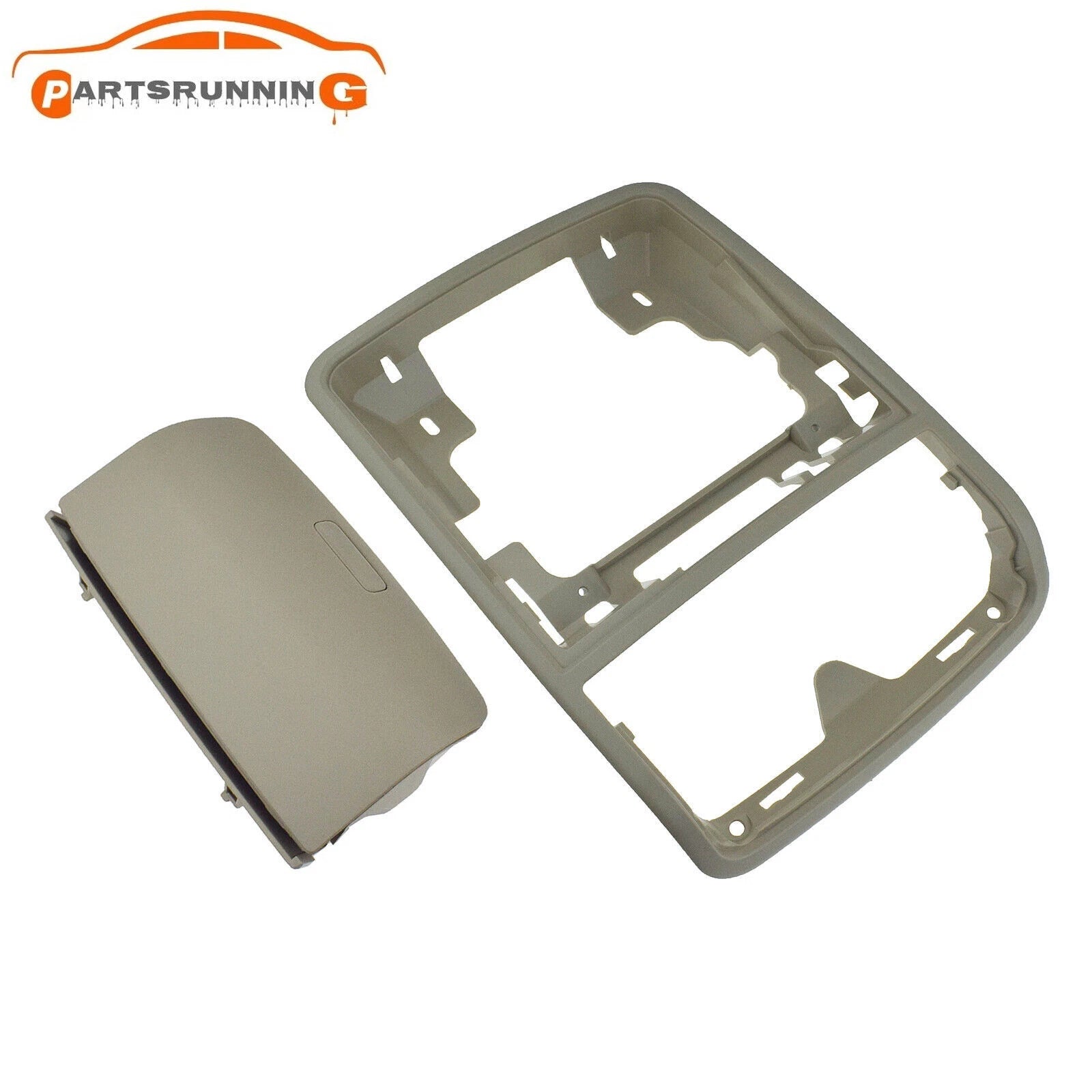 Beige Sun Glasses Case Holder Storage Box &Frame For VW Tiguan Golf MK5 Jetta 5 6B93BC-57