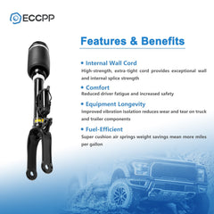 Front Air Suspension Shock For Mercedes W164 ML320 ML350 X164 GL450 GL500 W/ADS 6B93BC-57