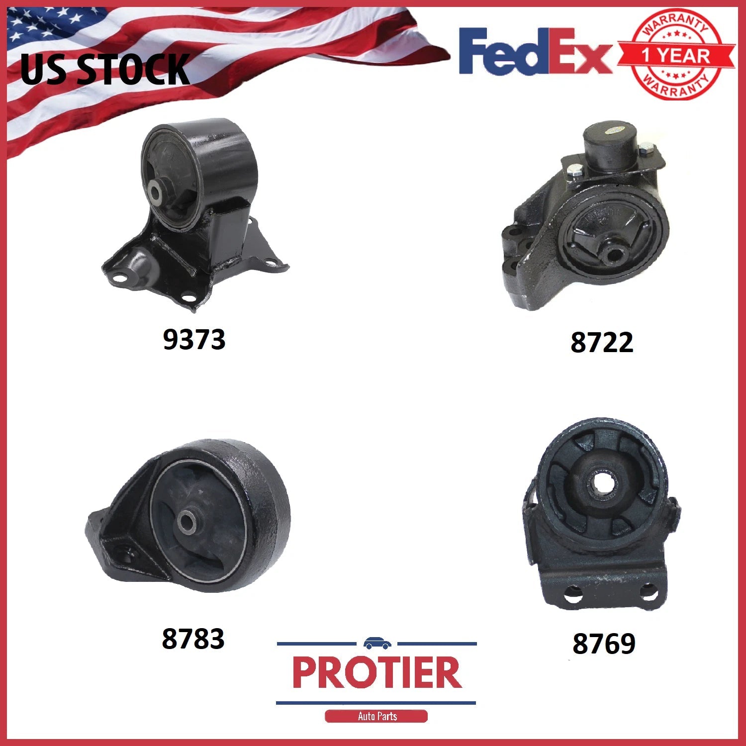 Motor & Trans. Mount Set for 2001-2006 Kia Optima/ Magentis 2.4L Auto 6B93BC-57