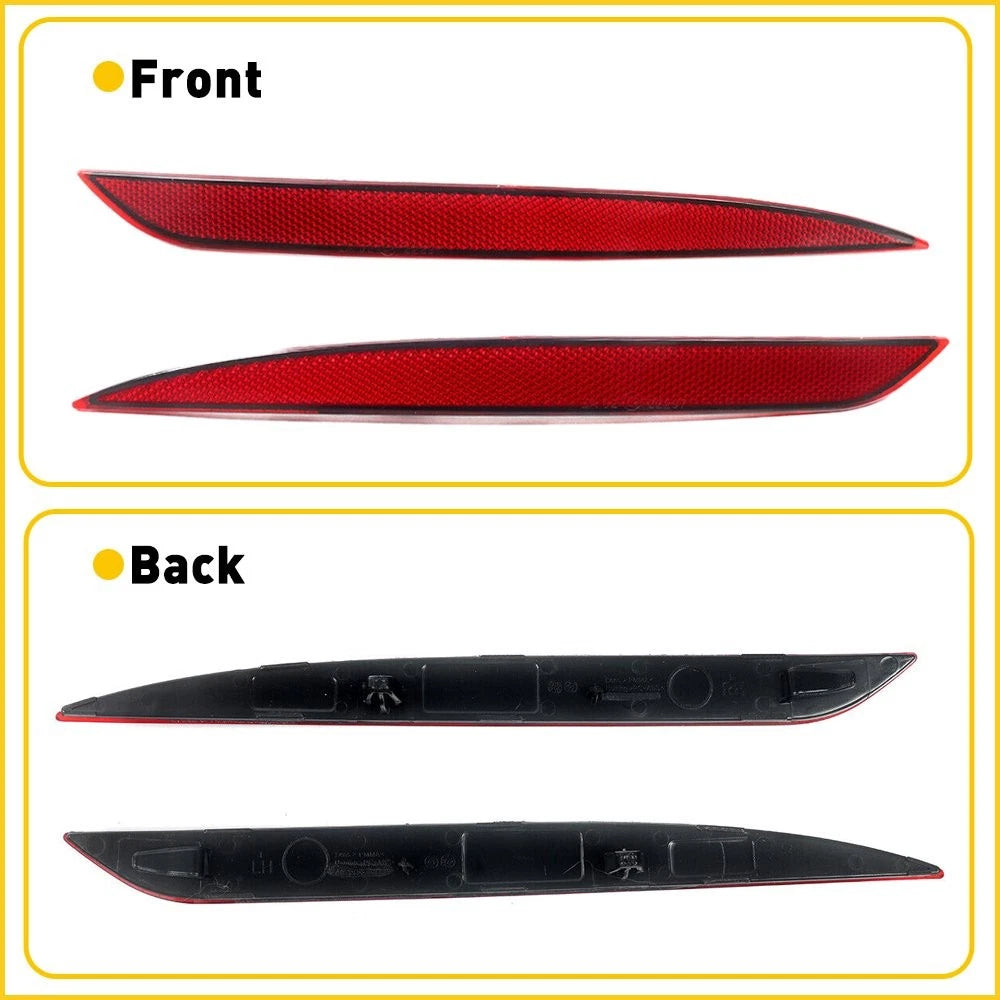 For 22 2020 Tesla Model Y Tail Bumper Rear light Reflector Case pair RH LH Side 6B93BC-57