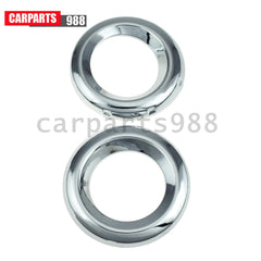 Pair Chrome Fog Light Trim For 2009-2012 Toyota RAV4 521280R030 521270R030 6B93BC-57