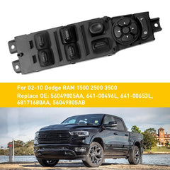 Power Window Master Control Door for Switch Dodge Ram 1500 2500 3500 Truck 02-10 6B93BC-57