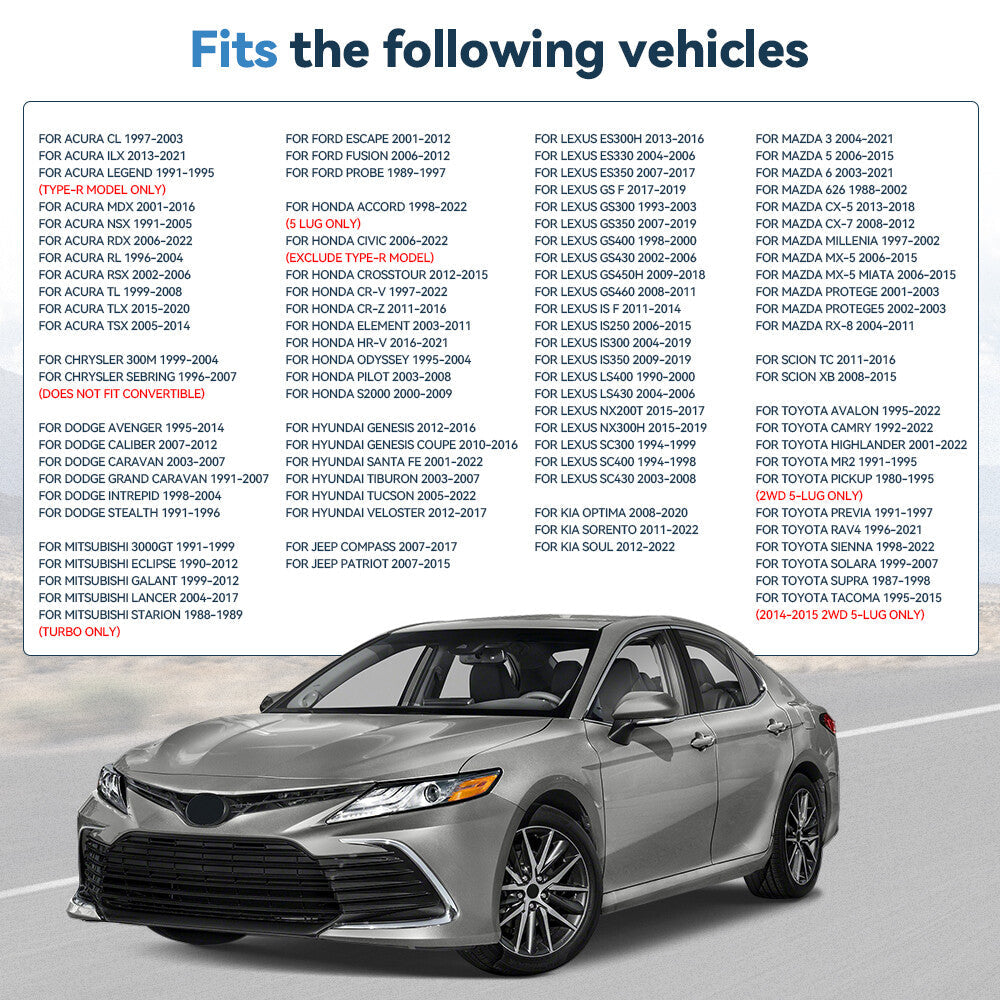 2X 1.25 inch Wheel Spacers 5x4.5 12x1.5 For Lexus GS350 GS450h IS250 IS350 ES350 6B93BC-57