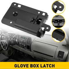 For Chevy Silverado 1500 Box Glove Latch 2007-2013 Upper Ebony Black | 15914996 6B93BC-57