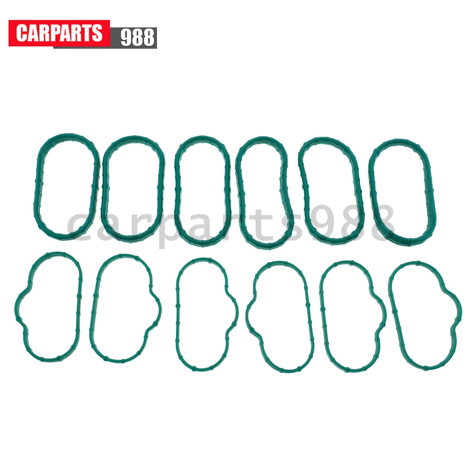 Set of 12 Lower/Upper Intake Manifold Gaskets for Jaguar S-Type X-Type XR843536 6B93BC-57