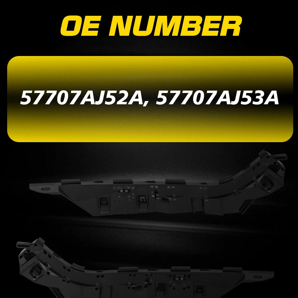 Front Driver Passenger Side Bumper Bracket For 2010-2014 Subaru Legacy Outback A 6B93BC-57