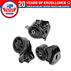 Fits 2003-2008 Hyundai Tiburon 2.7L AUTO Motor & Trans Mount Set 3pcs : A7112 6B93BC-57