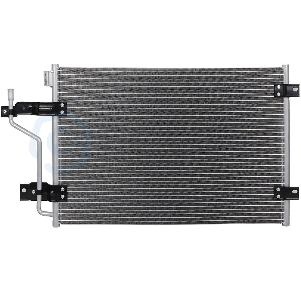 AC Condenser & AC Compressor Cooling Kit For 98-2002 Dodge Ram 2500 3500 6B93BC-57