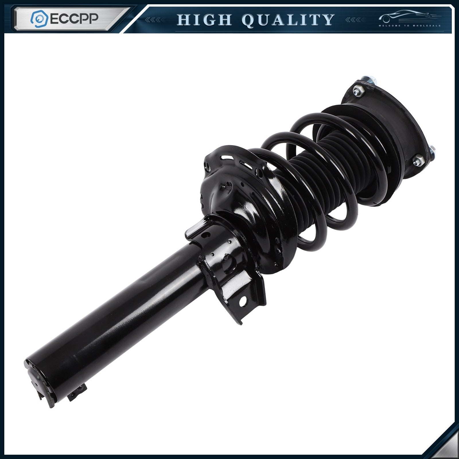 Front Pair Shock Struts Absorber w/Magnetic For 2016-2023 Audi RS3 A3 S3 Premium 6B93BC-57