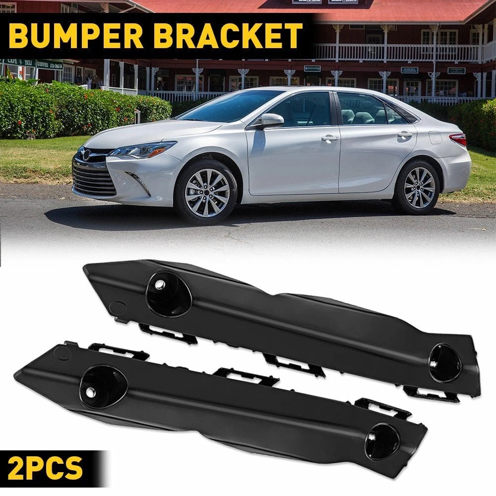 Bumper Bracket Supports For 2015 2016 2017 Toyota Camry Front Left Right Side 6B93BC-57