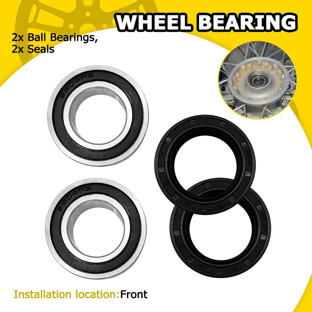 Front Wheel Bearing Seal Kit for 98-18 Yamaha YZ125 YZ250 YZ400F YZ450 YZ426F EA 6B93BC-57