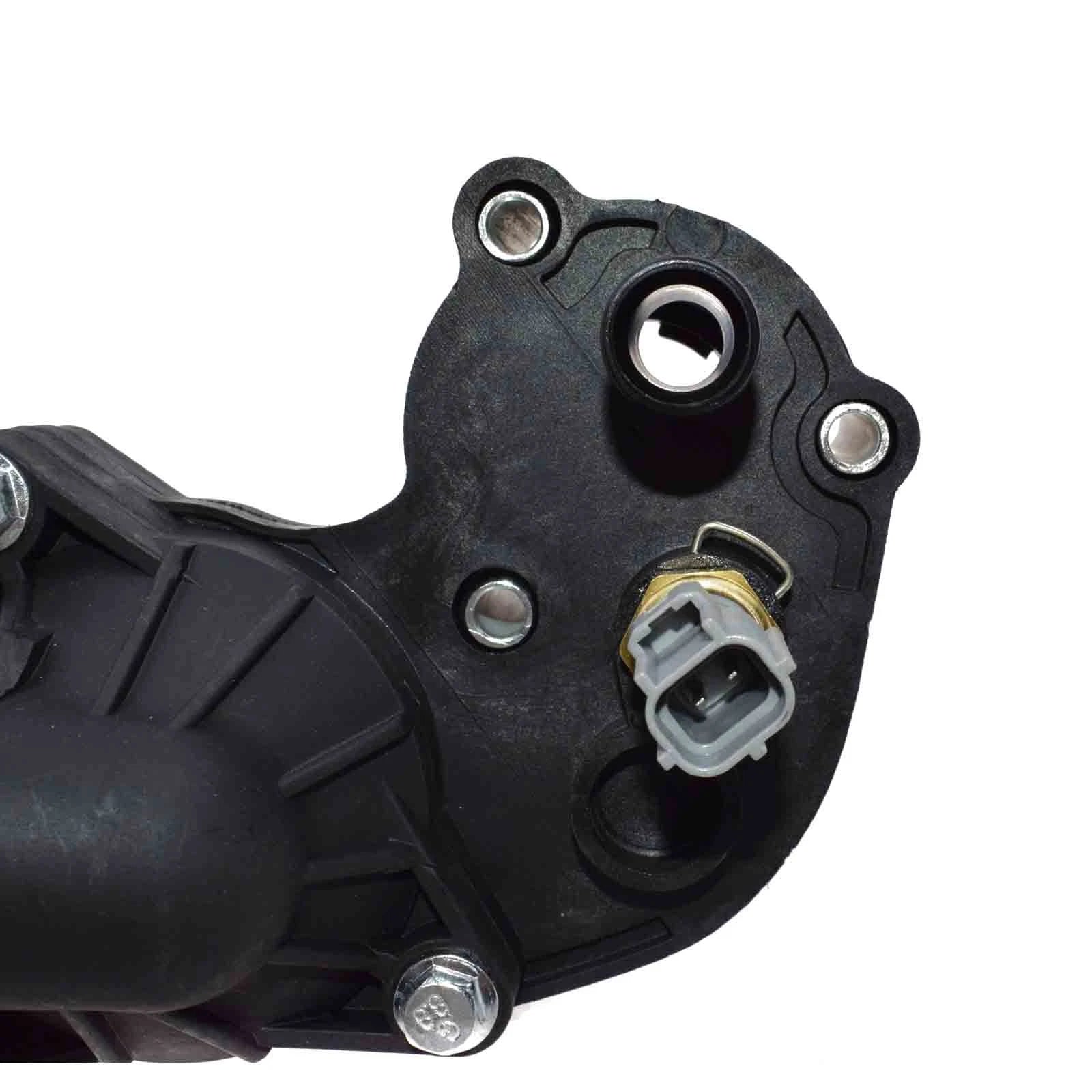 Thermostat Assembly W/ Temp Sensor For Ford Explorer 4.0L 2L2Z8592AA, 2L2Z8592BA 6B93BC-57