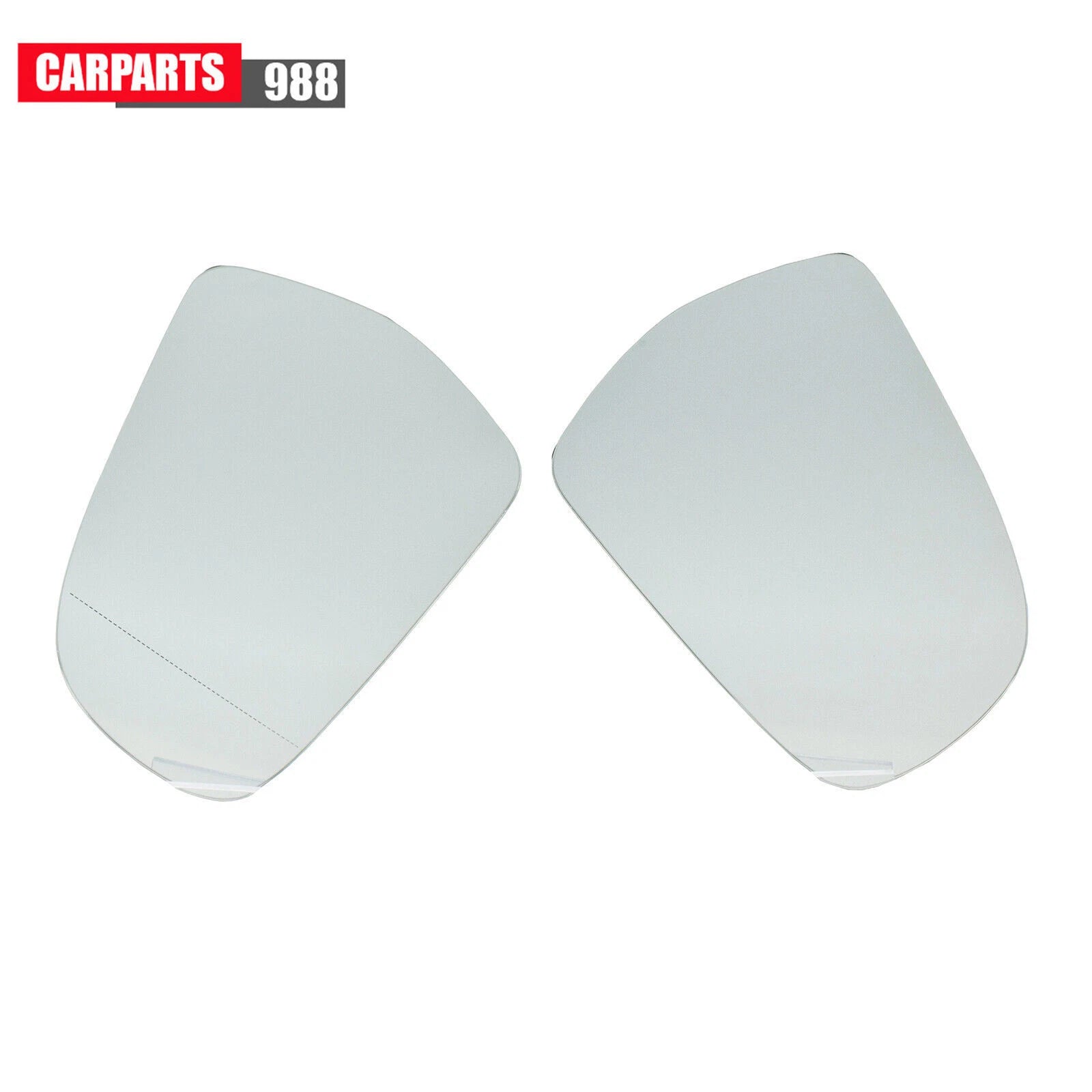 Pair Left Right Rear view Mirror Glass Heated for Audi A4 A3 A5/Quattro S4 S5 6B93BC-57