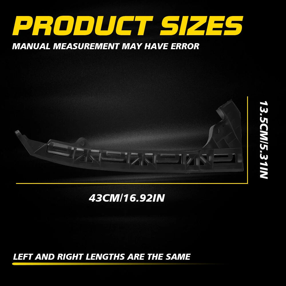 2PCS For Honda Fit 2009-2014 Front LH RH Side Bumper Support Retainer Bracket EA 6B93BC-57