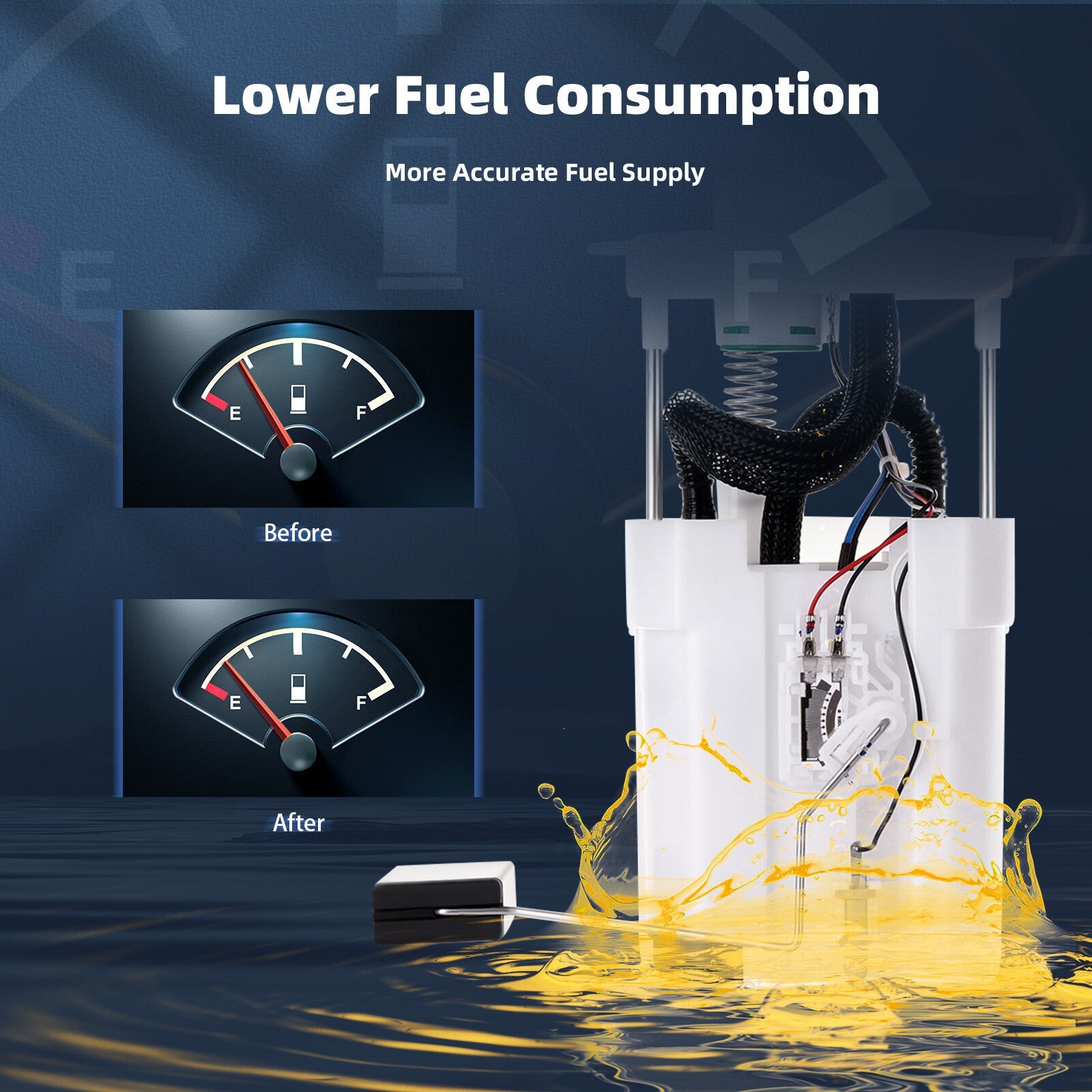For Nissan Altima 2007 2008 2009-2014 E8755M Electric Fuel Pump Module Assembly 6B93BC-57