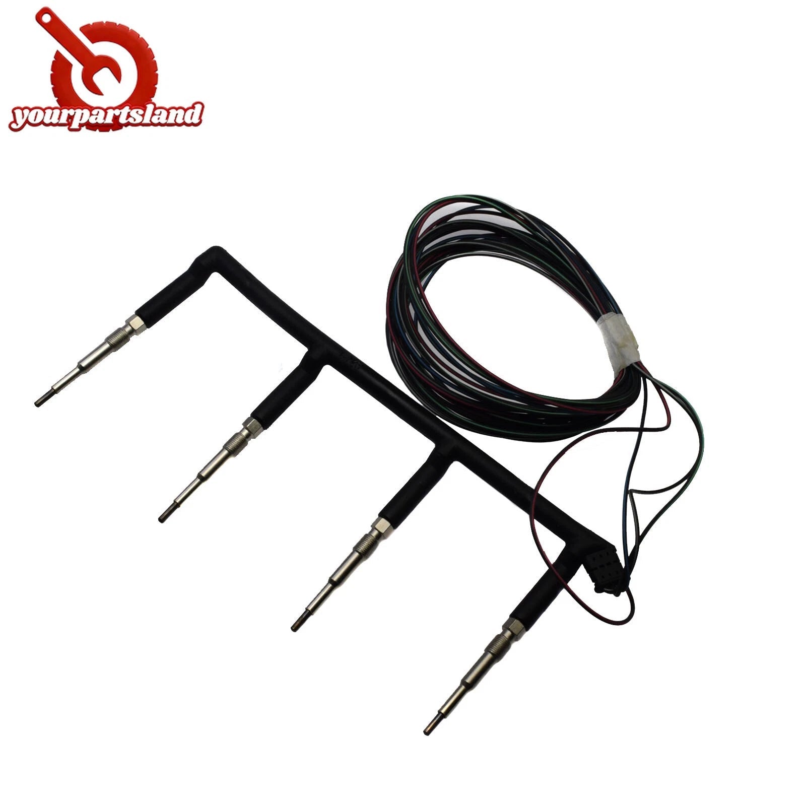 1.9 Diesel Glow Plugs & Harness for 04-10 VW Jetta Beetle Bora Golf 038971782C 6B93BC-57