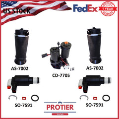 Complete Rear Air Suspension Kit for 97-02 Expedition Navigator 4WD 6B93BC-57
