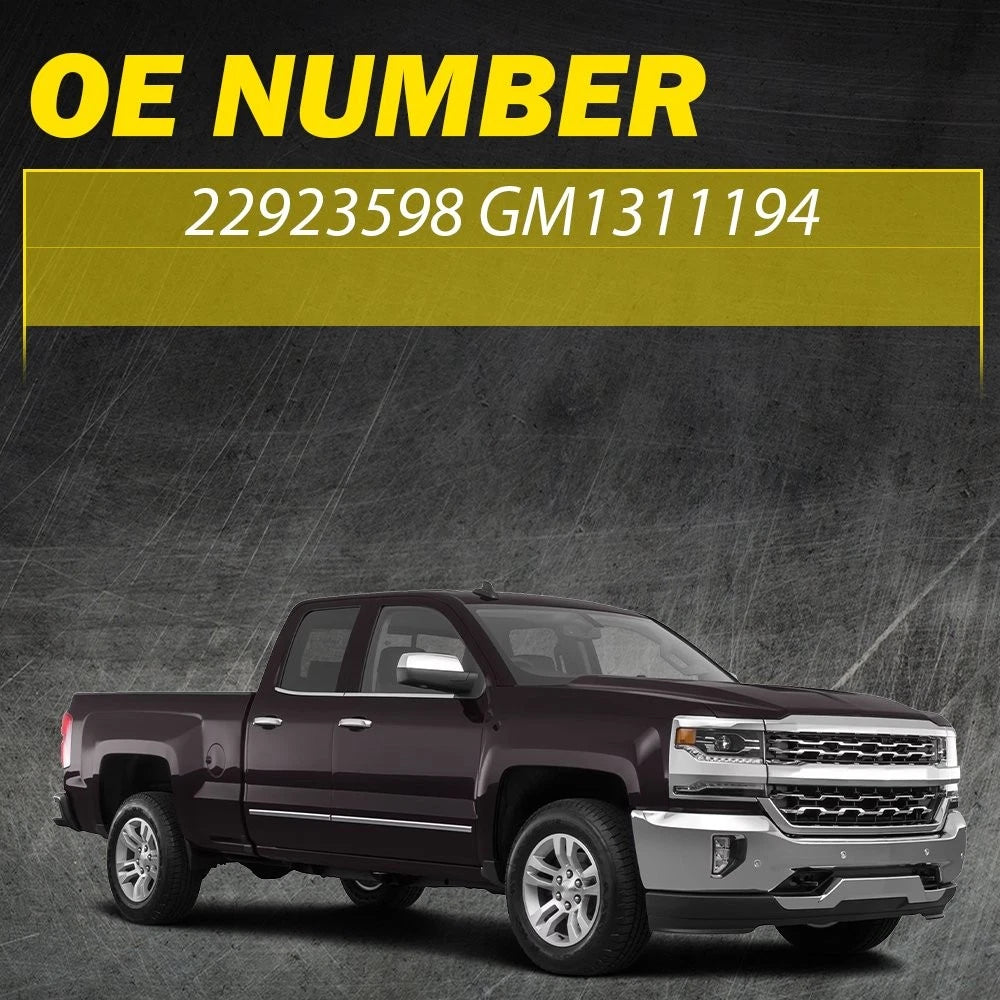 Exterior Door Handle Front Passenger Chrome For Chevrolet Silverado 1500 14-19 A 6B93BC-57