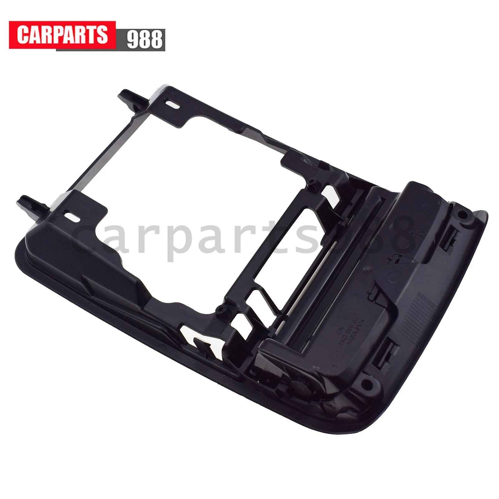 Black Overhead Glasses Box Frame For VW Passat Golf Tiguant 1K0868837 1K0867489 6B93BC-57