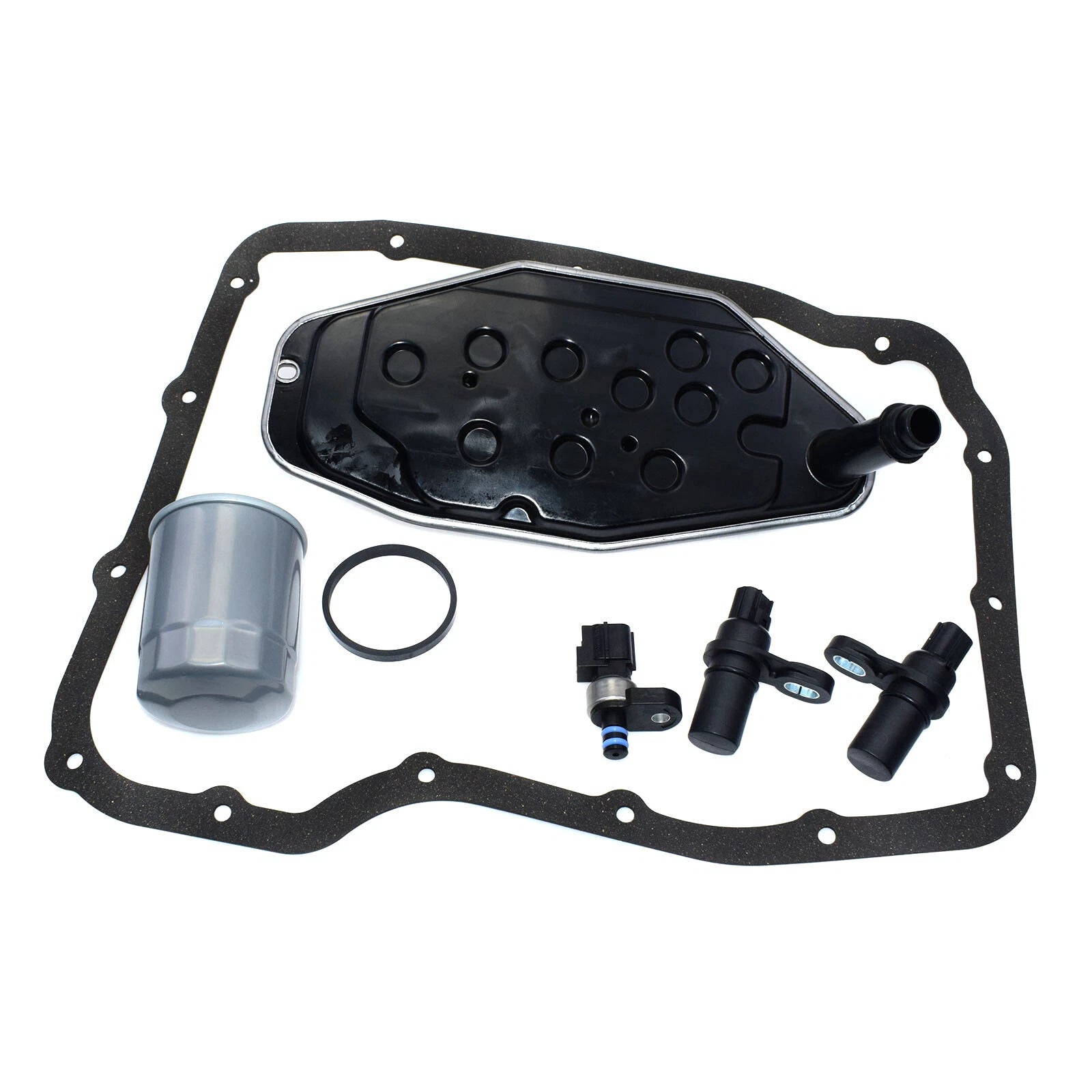 Transmission Sensors With 4WD Filter KIT Pan Gasket For 45RFE 545RFE 68RFE 99-UP 6B93BC-57