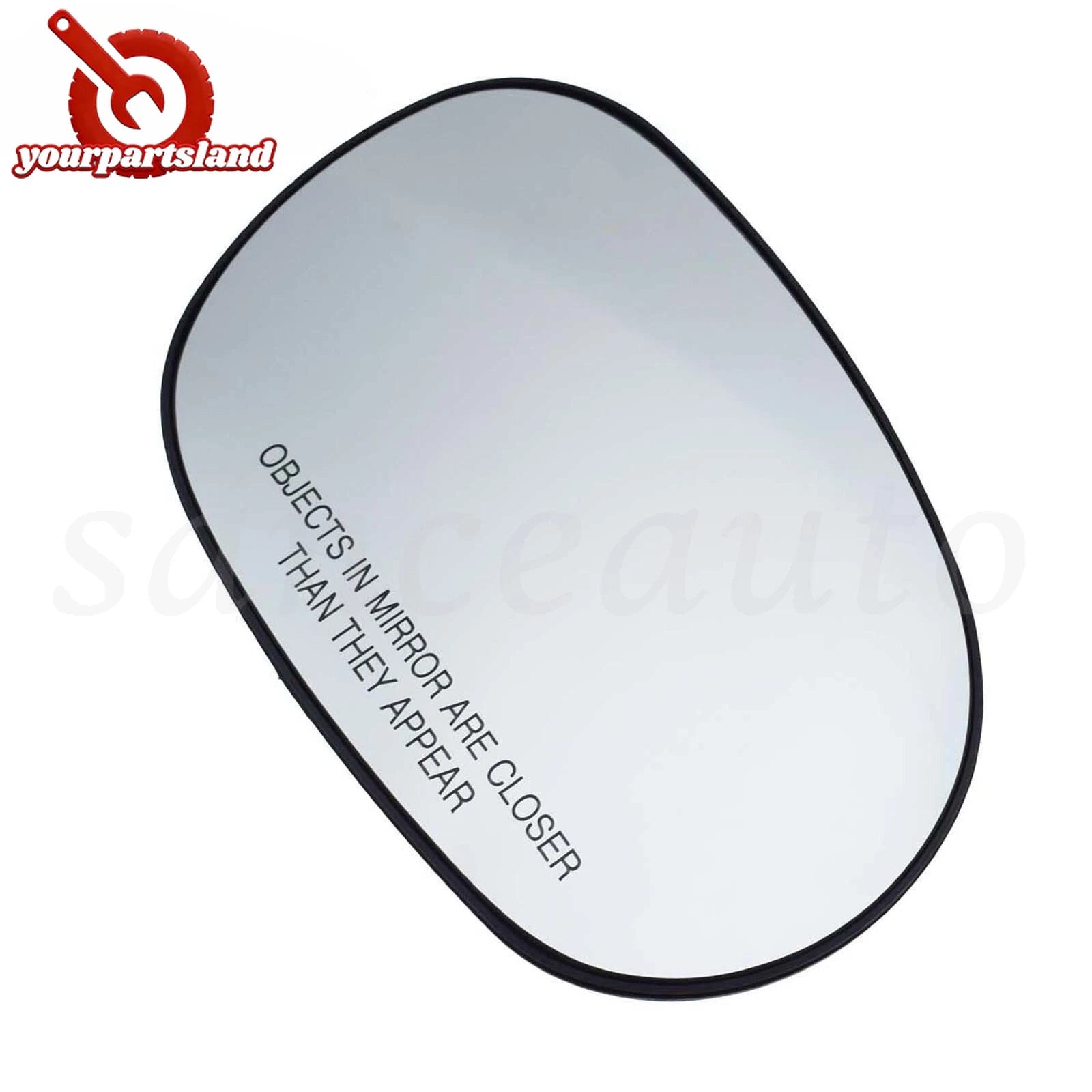 Right RH Heated Mirror Glass Rearview Mirror Lens for Dodge Challenger 2008-2022 6B93BC-57