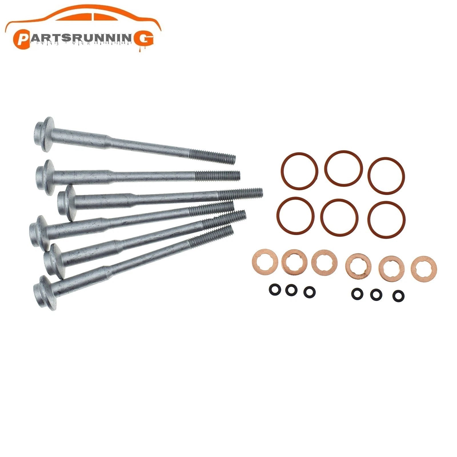 Injector Repair Gasket Kit for VW Audi 3.0 Tdi 059130519B WHT004923B WHT000884 6B93BC-57