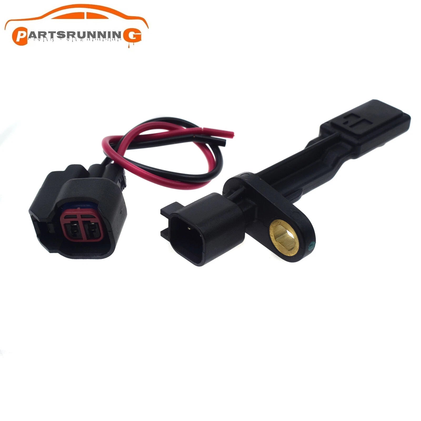 Rear ABS Wheel Speed Sensor & Connector For Jeep Liberty Wrangler Dodge Nitro 6B93BC-57