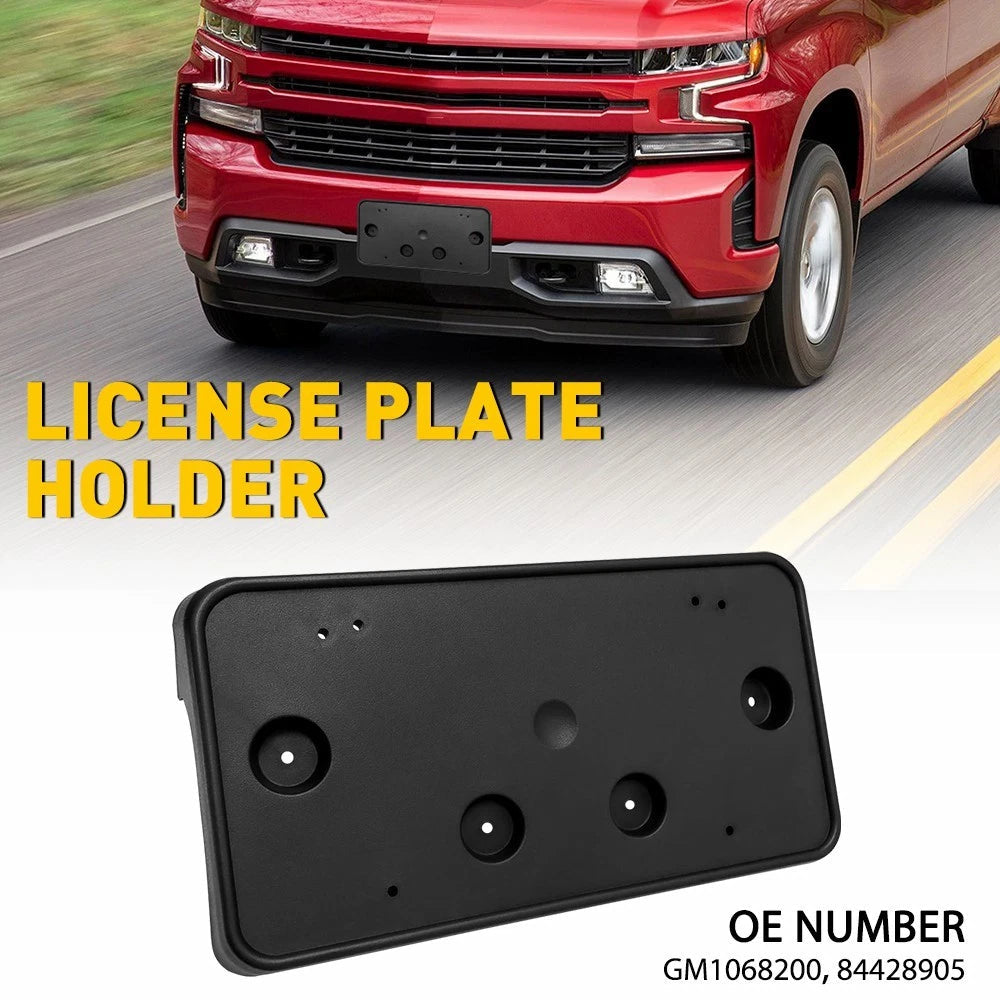 License Plate Bracket Tag Holder Front for 2019-2020 Chevrolet Silverado 1500 US 6B93BC-57