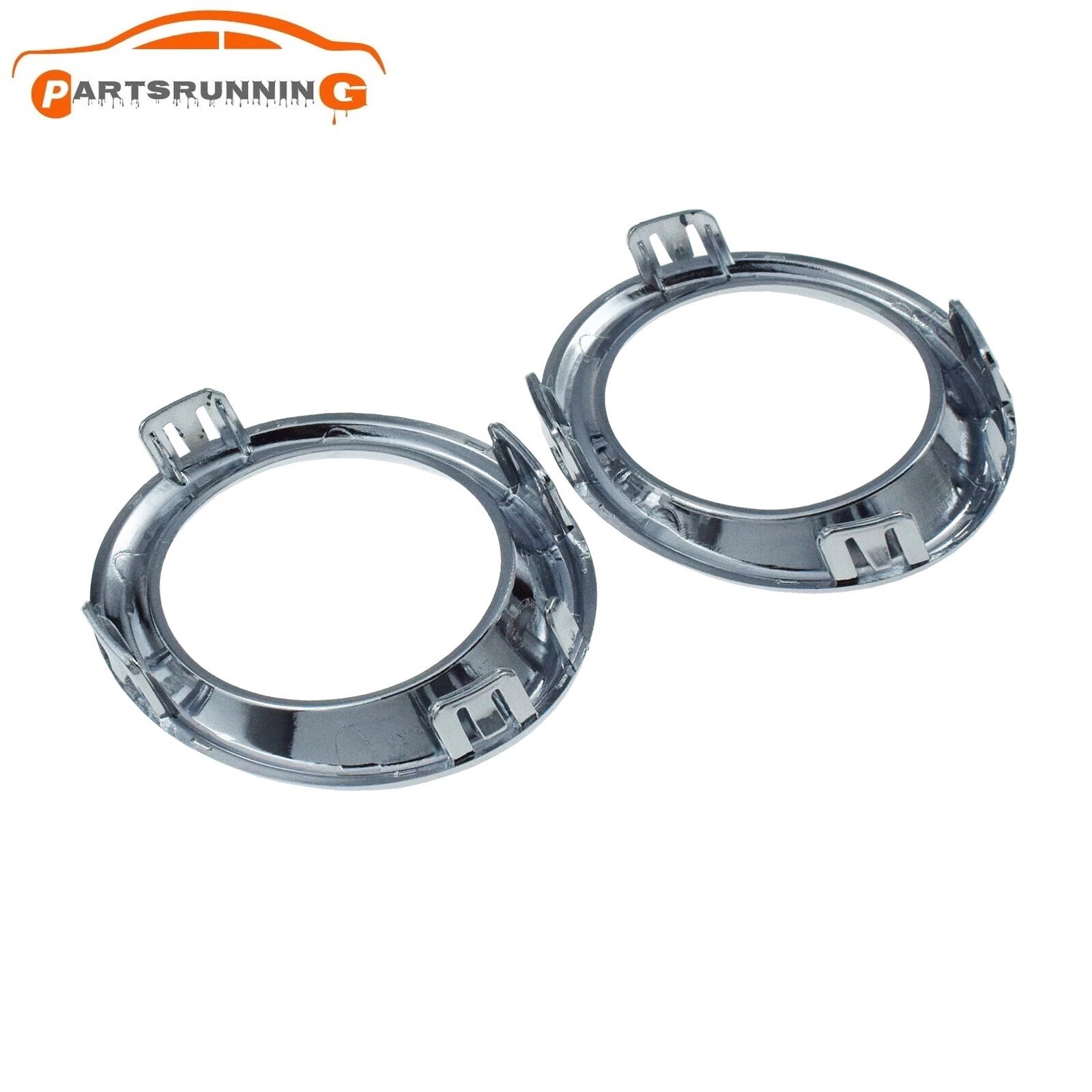 Driver & Passenger Side Fog Light Trim Set BJE150C12,BJE150C22 For 14-16 Mazda 3 6B93BC-57