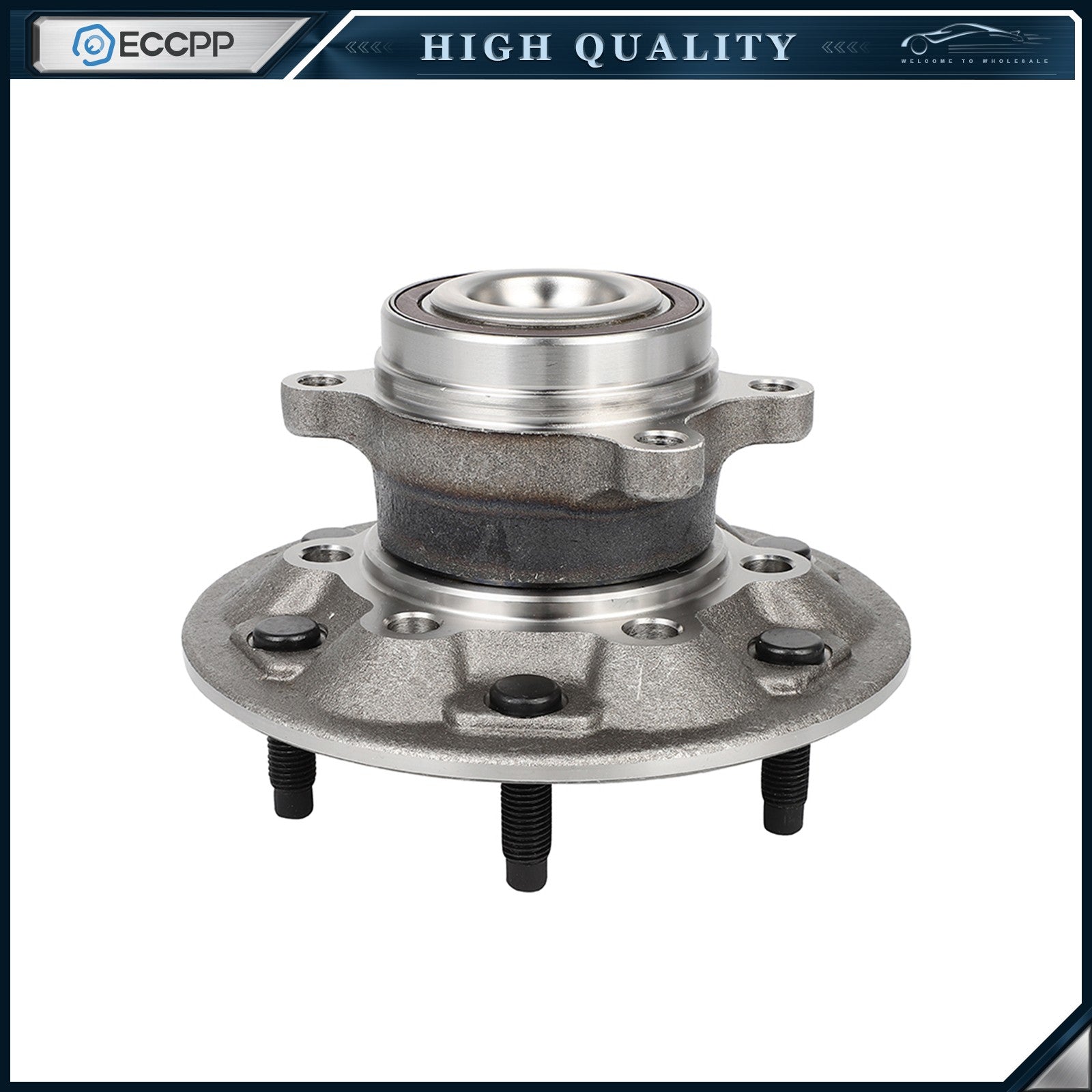 2 Front Wheel Hub Bearings Assembly For Chevy Colorado GMC Canyon RWD 2009-2012 6B93BC-57