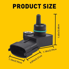 Turbo Manifold Boost Pressure Sensor for Hyundai Sonata Santa Fe Kia Optima MAP 6B93BC-57