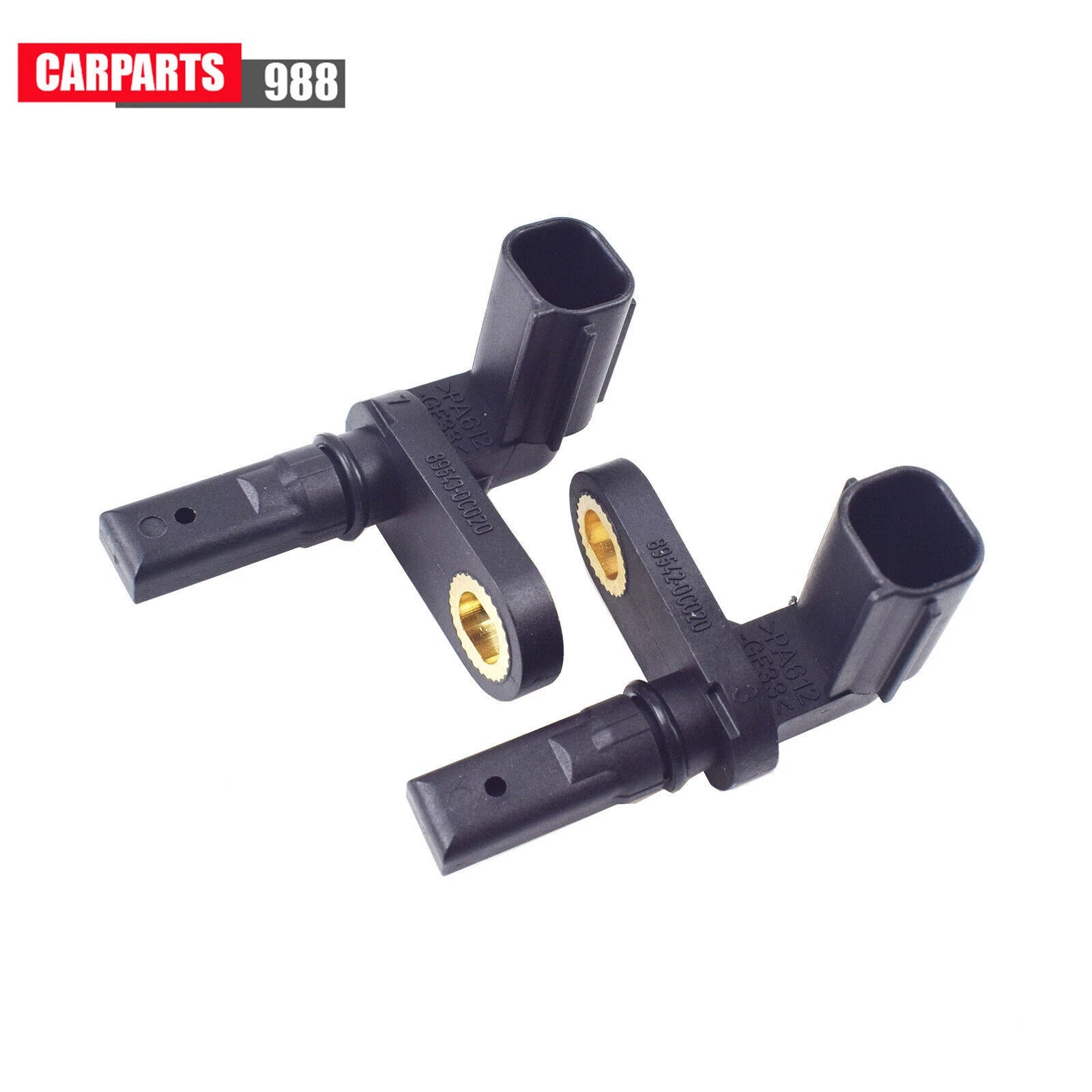 Pair Left Right ABS Wheel Speed Sensor For Toyota Tundra 89542-0C020 89543-0C020 6B93BC-57