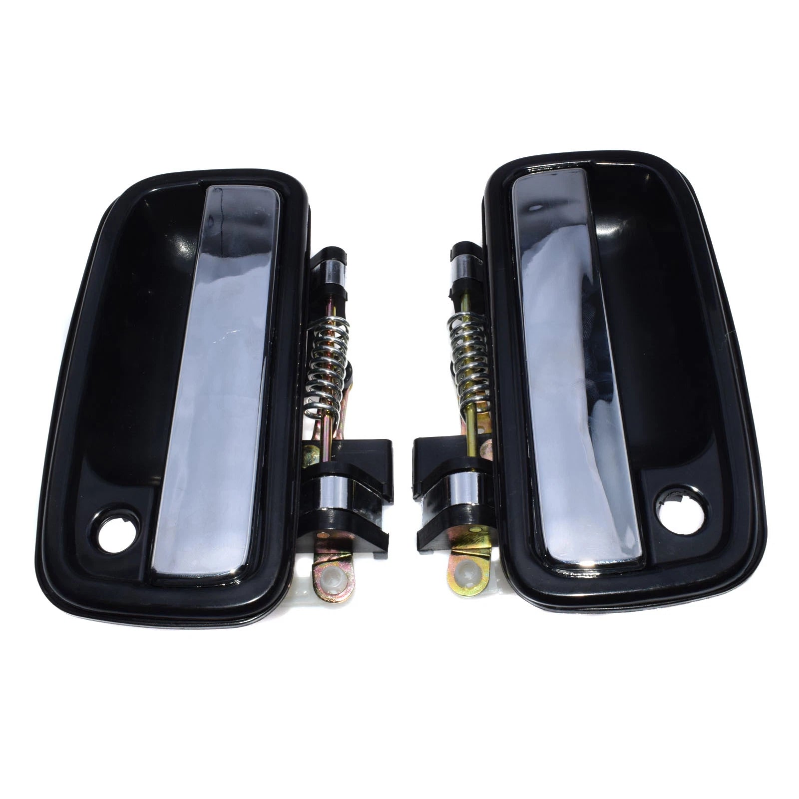 Front Left Right Outside Door Handle For Toyota Tacoma 1995-2004 Chrome Black 6B93BC-57