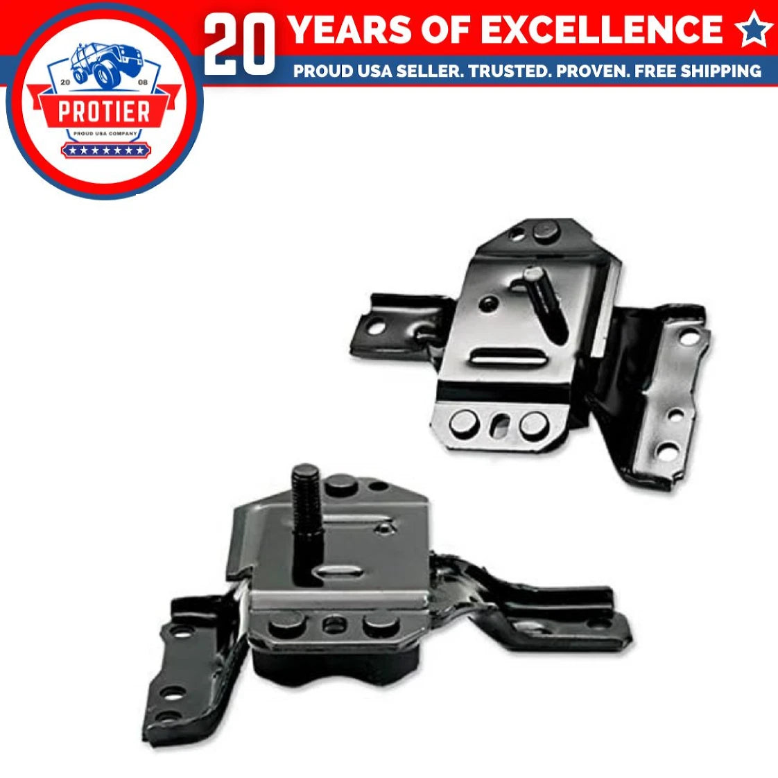 Front Left & Right Engine Motor Mount Set 2PCS for 1996 - 2004 Ford Mustang 6B93BC-57