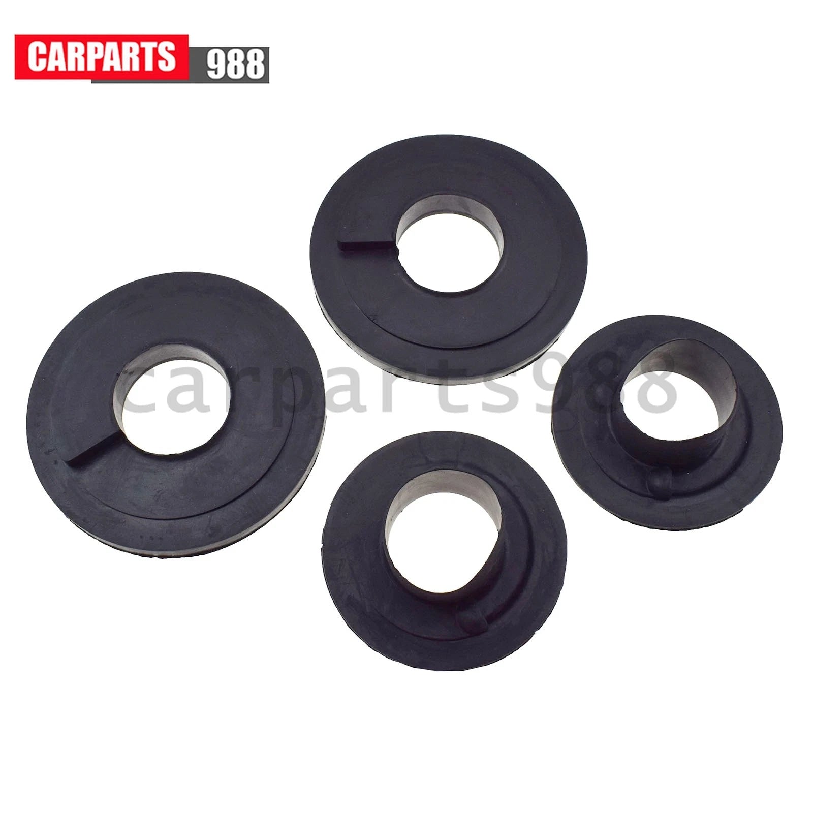 For VW Bus T3 T4 Cover Bottom Rubber Plate Spring Bottom +Rear Spring Cap Upper 6B93BC-57