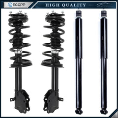 Set of 4 Fits 2007-2010 Mazda CX-9 Front Complete Struts Coil Spring Rear Shocks 6B93BC-57