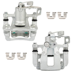 Rear Brake Calipers 2Pcs  Set Quic For 2012-2017 Kia Rio 19B6811, 19B6810 6B93BC-57