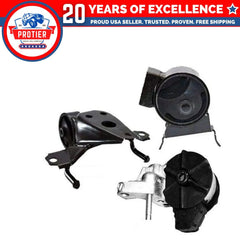 Motor & Trans Mount 3PCS Set for 1995-1999 Toyota Tercel 1.5L Manual Trans 6B93BC-57