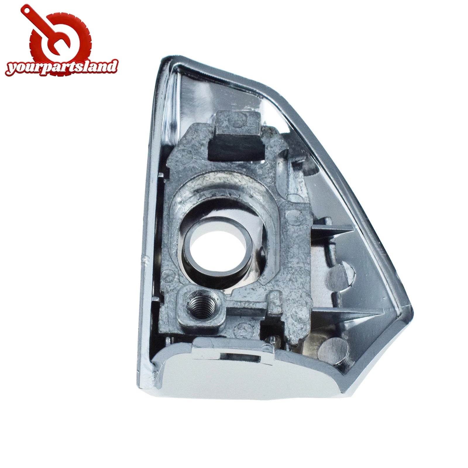 Front Left Exterior Door Handle For 2008-2012 Honda Accord Chrome Coupe Sedan 6B93BC-57