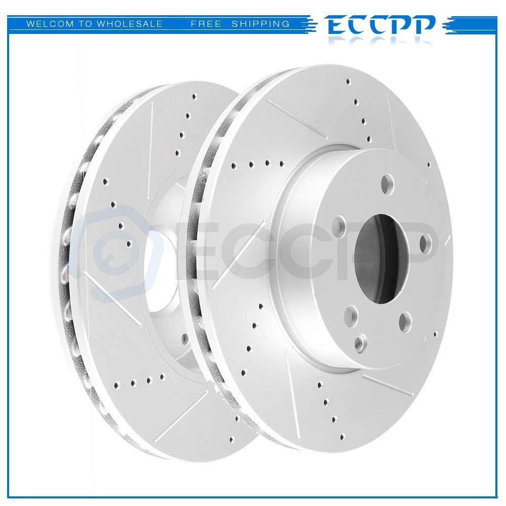 Front Brake Discs Rotors For Mercedes-Benz C230 2010-2015 Mercedes-Benz C250 6B93BC-57