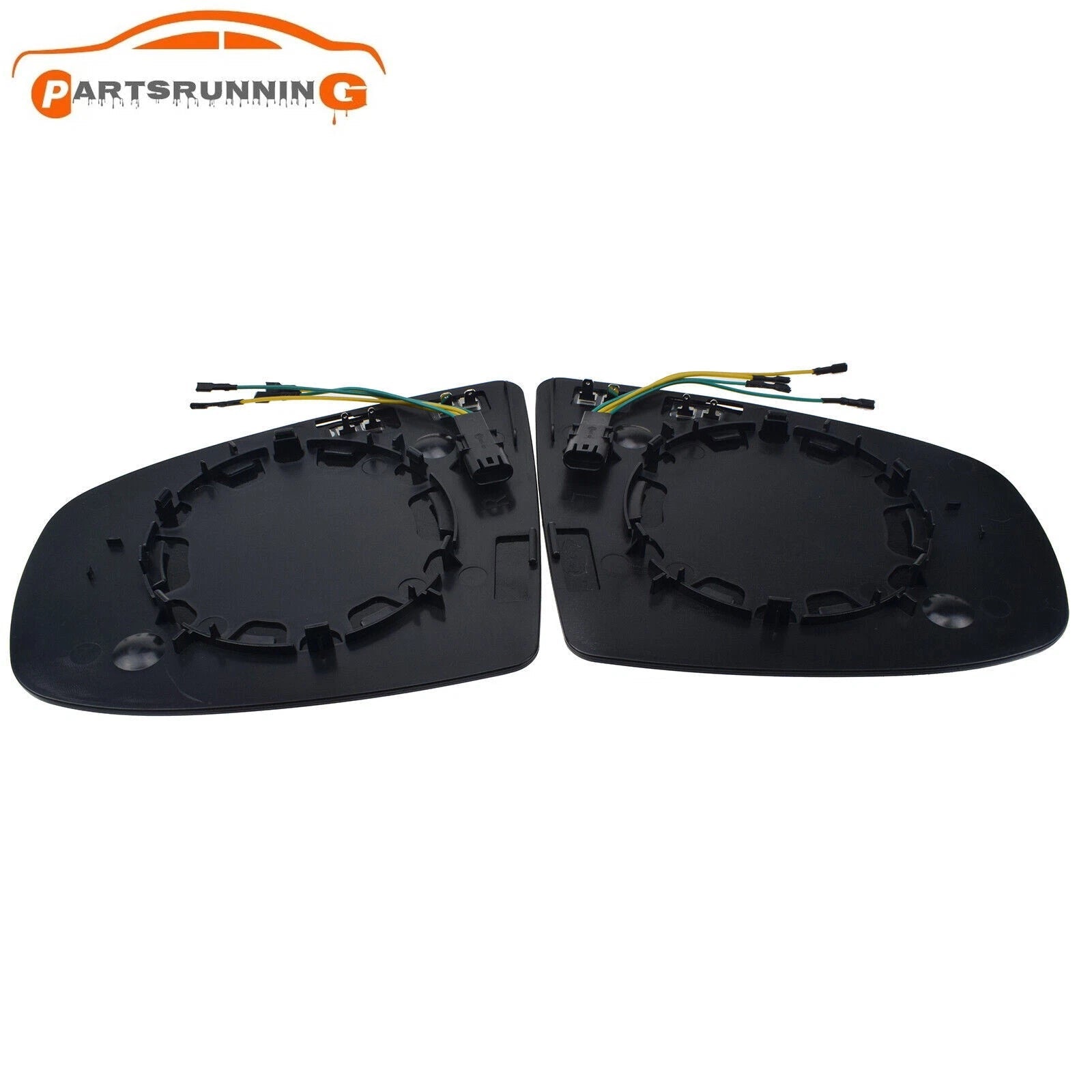 2PCS Left & Right Door Mirror Glass Heated For BMW 2007-2014 X5 X6 E70 E71 E72 6B93BC-57